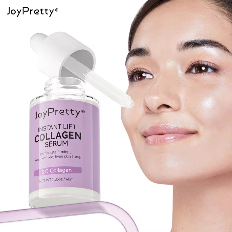 Collagen Face Serum Wrinkle Removal anti Aging Hyaluronic Acid Forehead Fine Lines Lifting Facial Serum 40Ml Skin Care Beauty